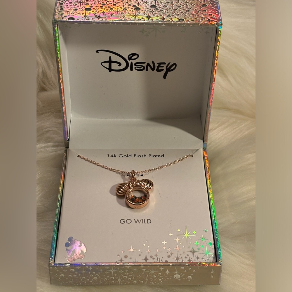 Disney Autumn Minnie Necklace